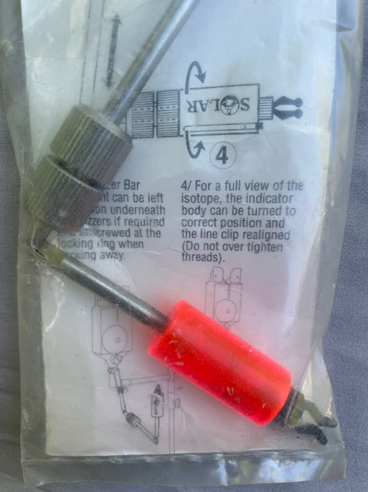 1 x Solar Tackle Supreme Stainless Old School Sensoriser Carp Bite Indicator Swinger Bobbin.