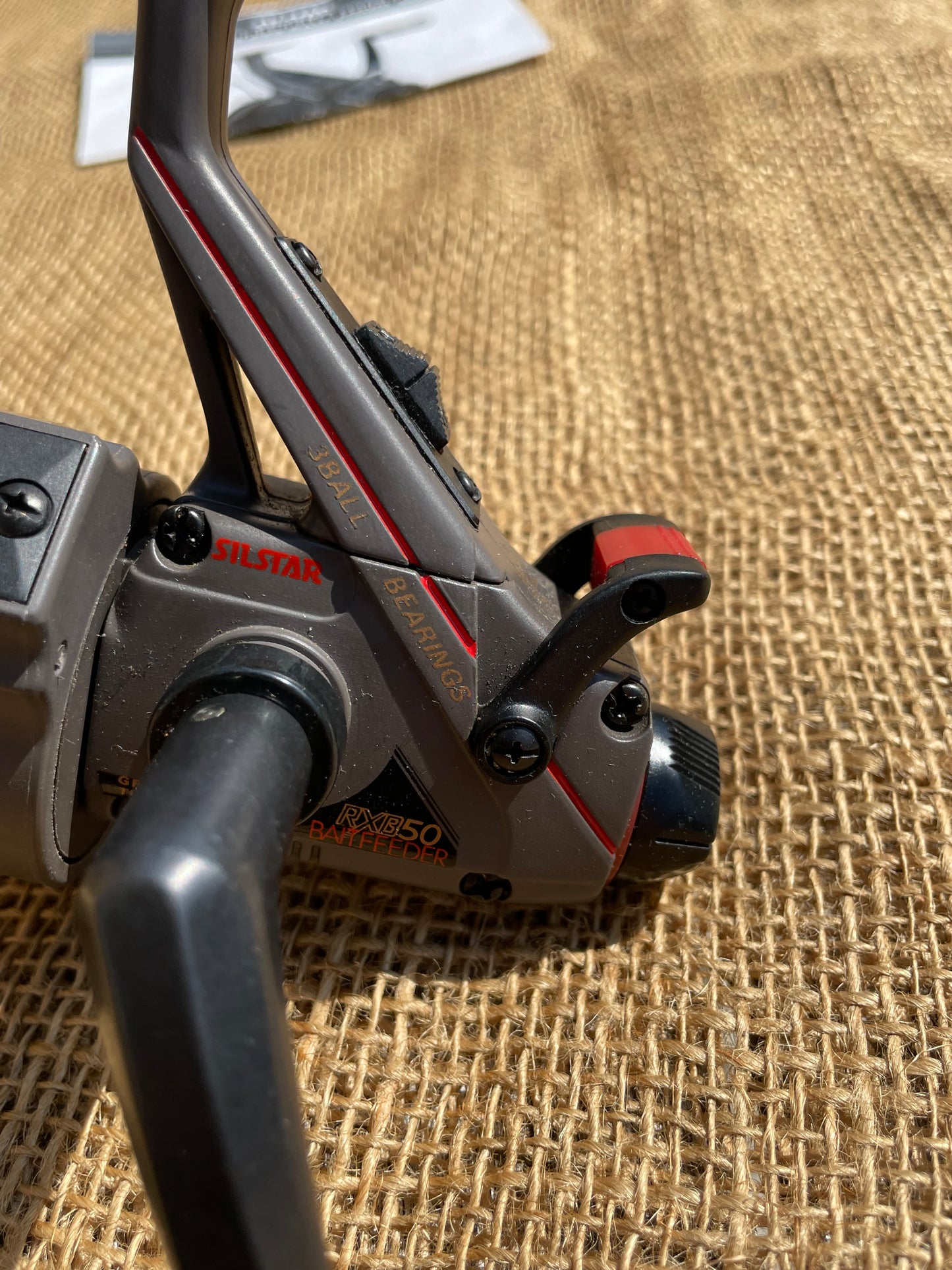 2 x Silstar RXB50 Bait Feeder System Old School Carp Fishing Reels. 1990s. Minty.
