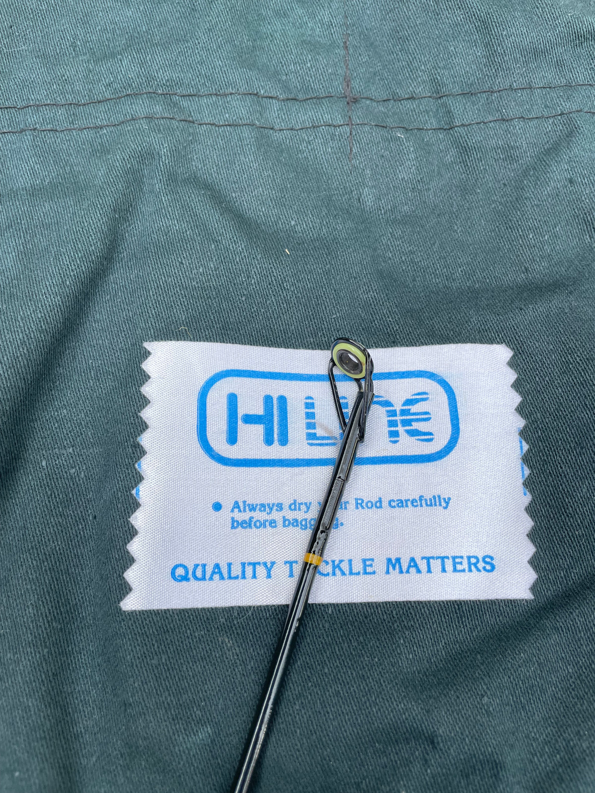 1 x Hi Line ‘King Carp’ Vintage Glass Carp Fishing Rod. 10’. Stunning. 1970s.