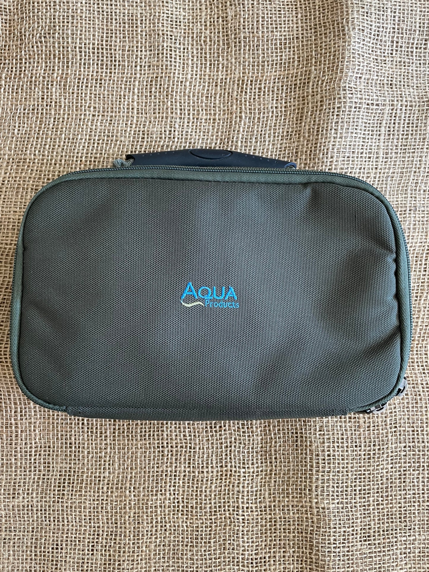 Rare Aqua Accessories Tackle Carp Fishing Case.