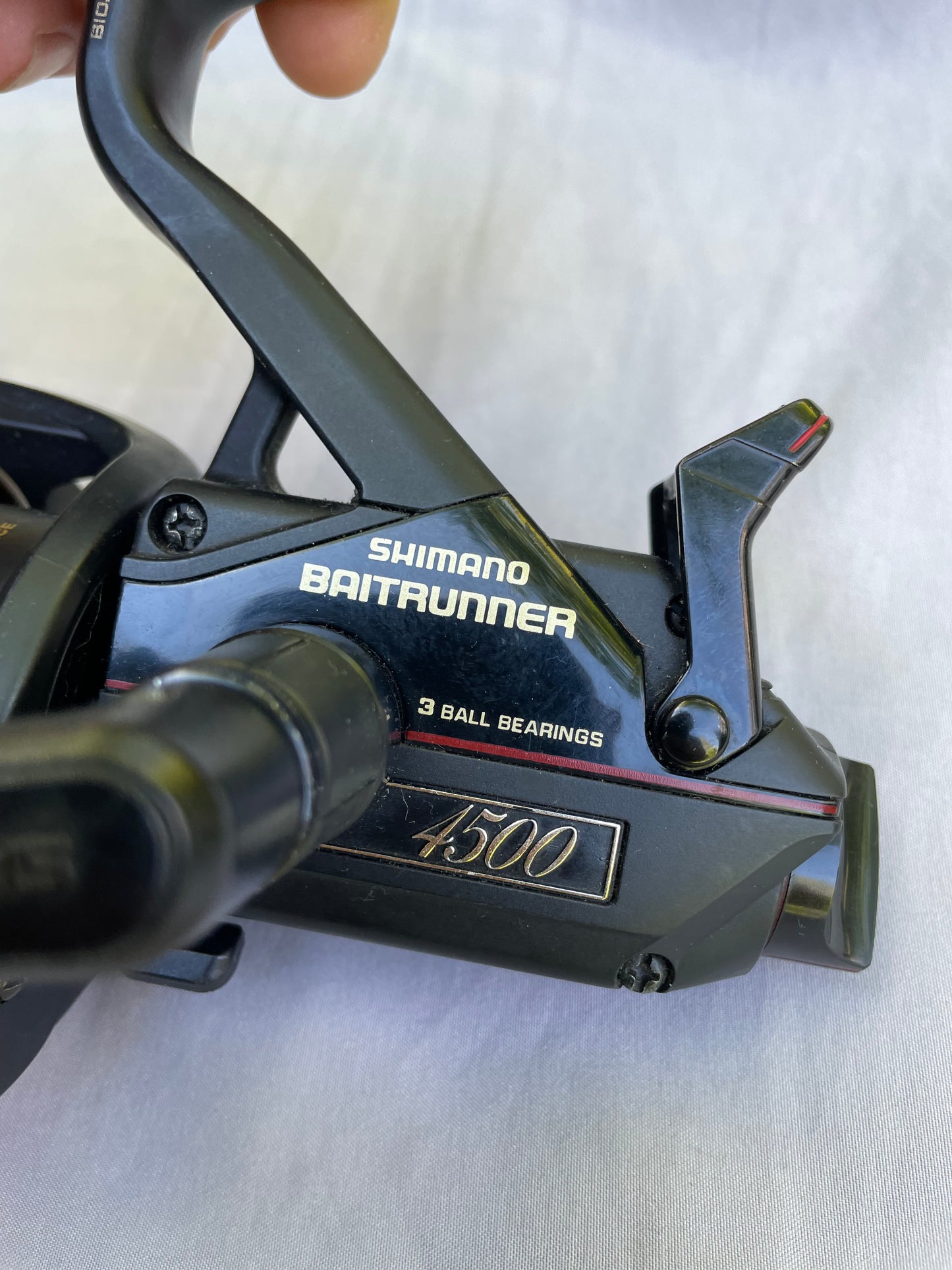 2 x Shimano 4500 Old School Baitrunner Carp Fishing Reels. Stunning Condition.