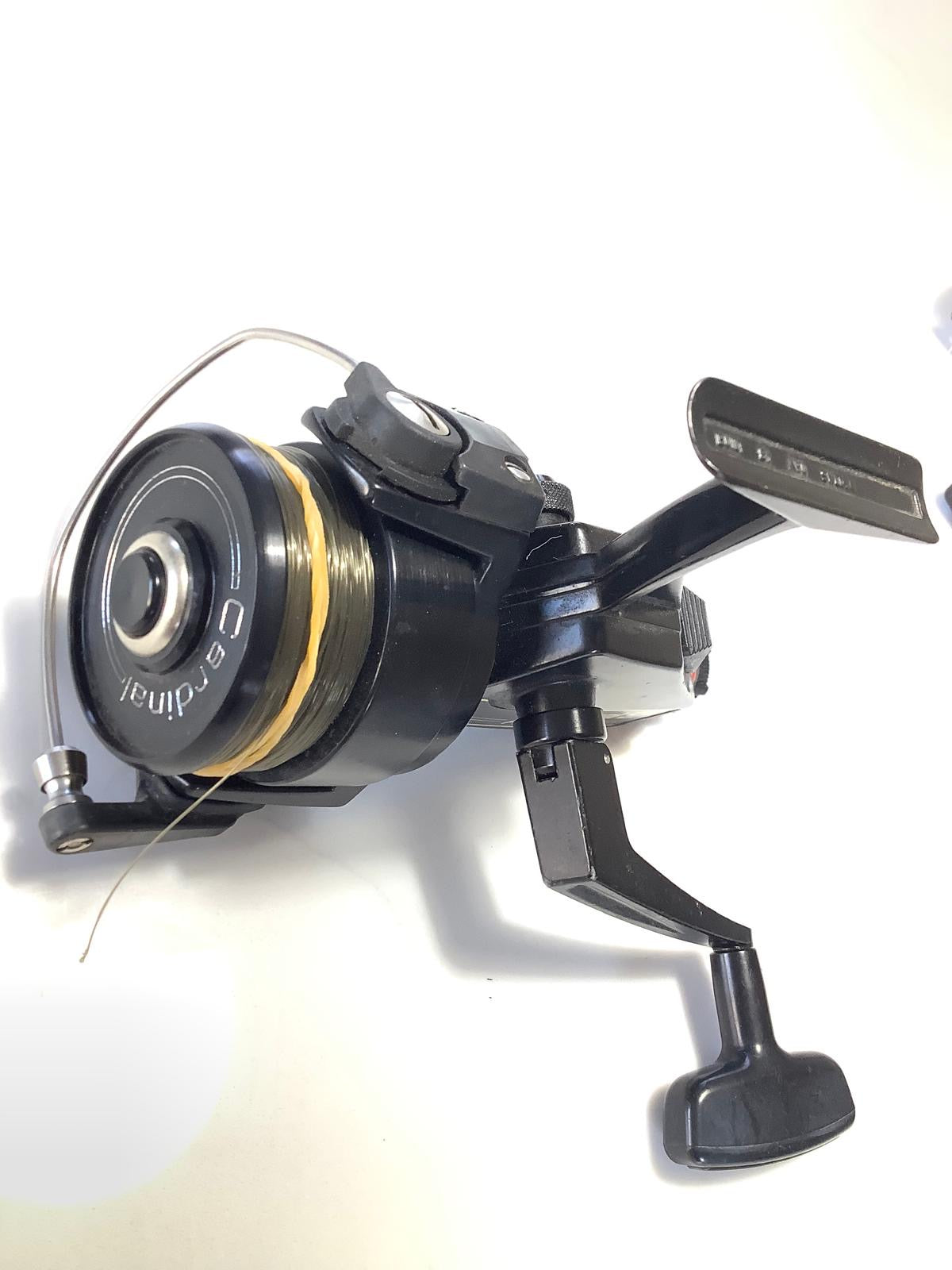3 x ABU Cardinal 57 Vintage Old School Carp Fishing Reels. Custom Alloy Spools.