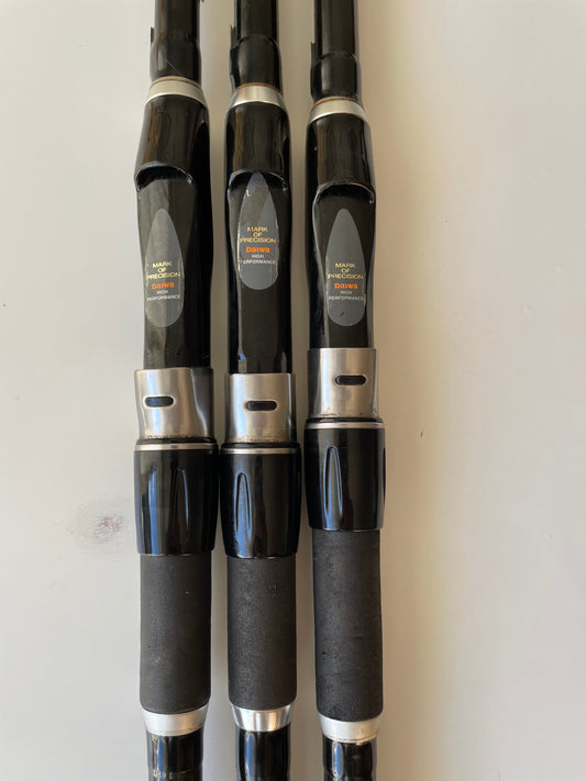 2 x Daiwa Infinity X Old School Carp Fishing Rods. Plus One For Spares. 12’. 2.75lb T/C.