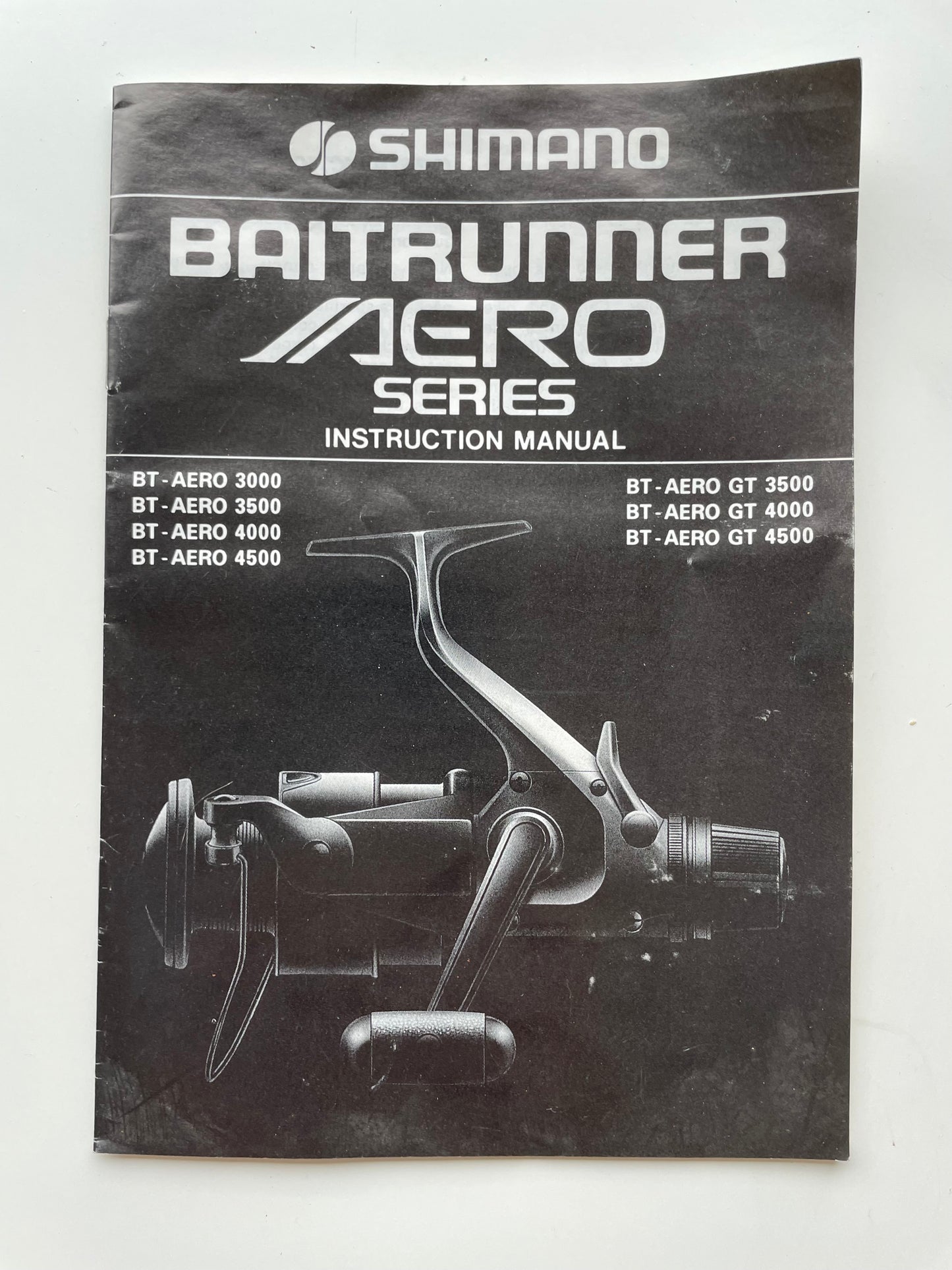 3 x Shimano Baitrunner Aero GT 4000 Old School Carp Fishing Reels. Original 1990s.