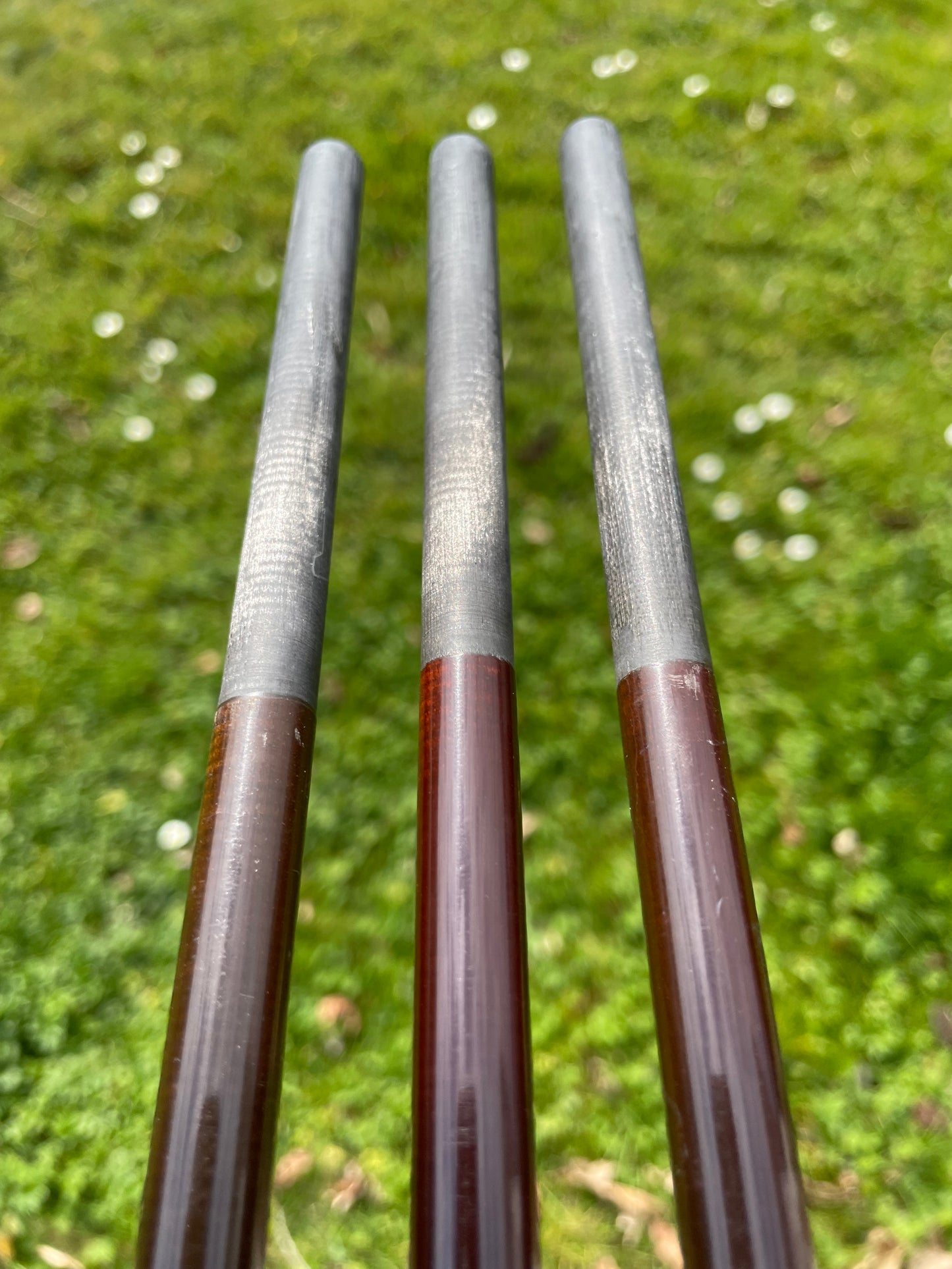3 x Bruce Ashby Mirage Old School Carp Fishing Rods. 12’. 3.00lb T/C.