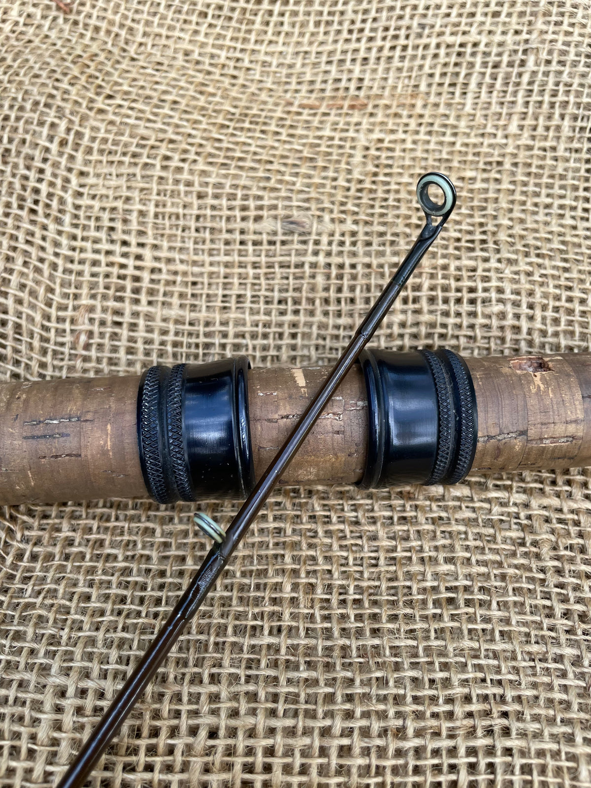 1 x Terry Eustace Custom Vintage Glass Long Tange Carp Fishing Rod. 1970-80s. 11’.