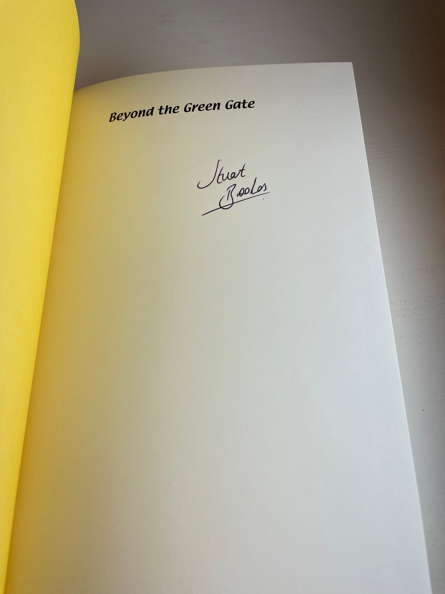 Beyond The Green Gate by Stuart Brookes. 2023. Signed. Carp Book.