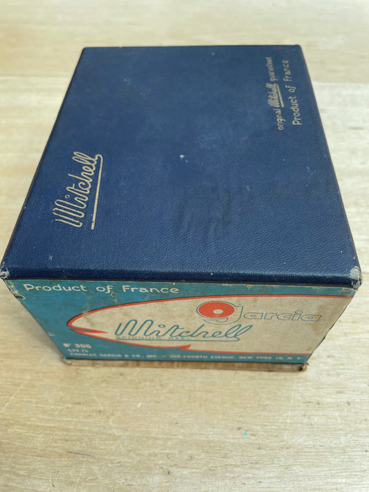 Vintage Early Model Mitchell (300) Carp Fishing Reel. Boxed. Excellent.