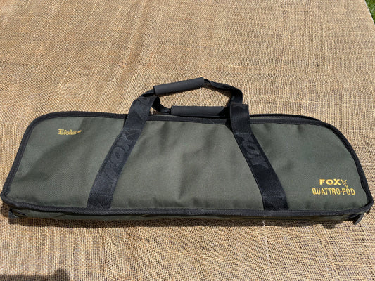 Fox Evolution Quattro Old School Carp Fishing Rod Pod. Complete.