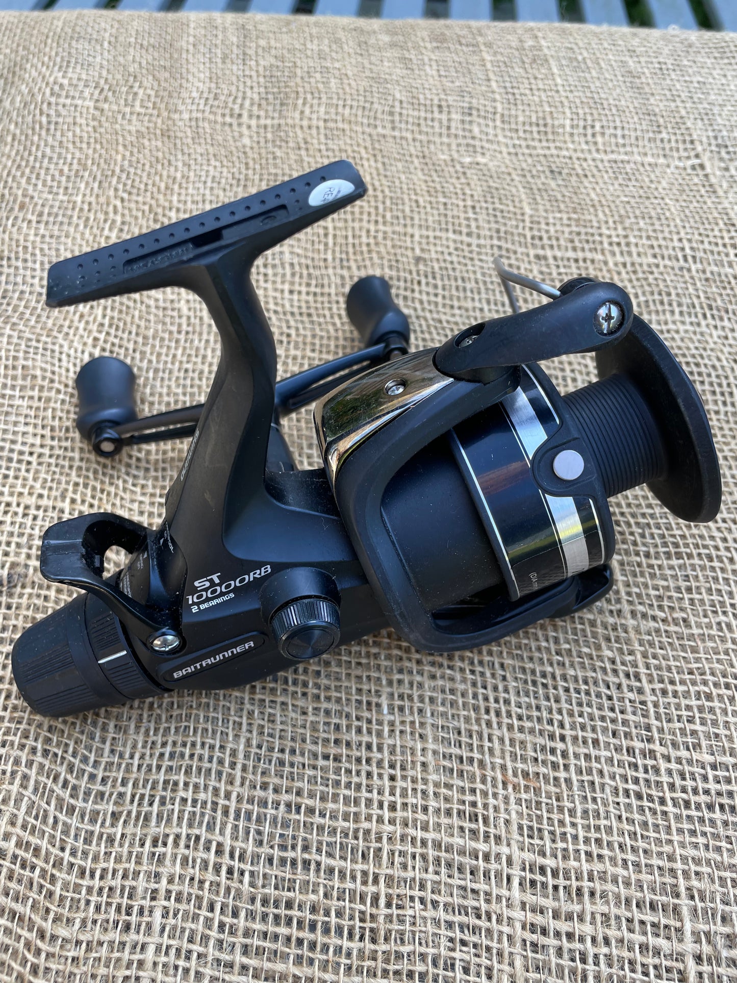 3 x Rod/Reel Combo. Sonic Vader X RS Rods & Shimano 10000RB ST Baitrunner Reels.