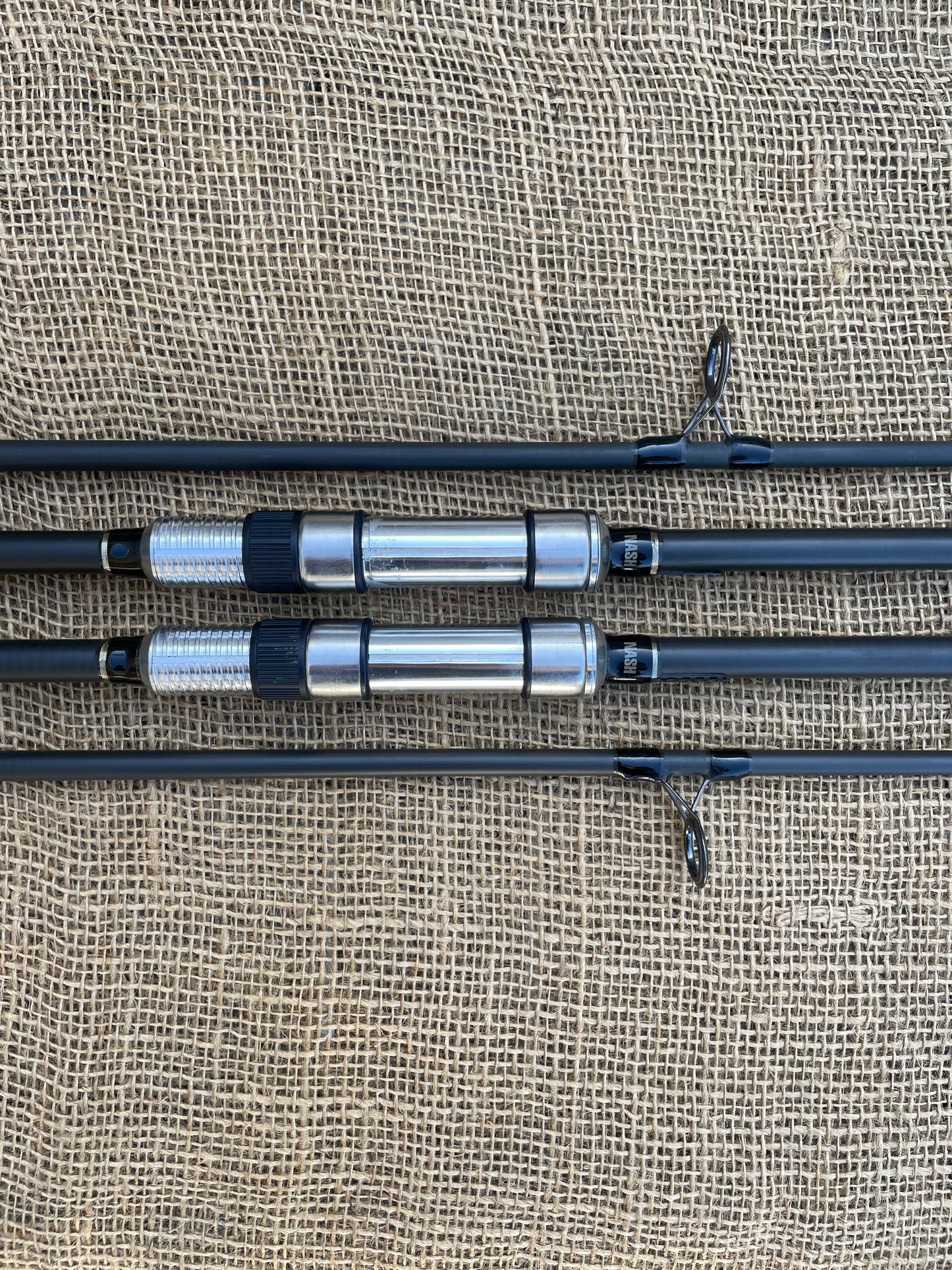 2 x Nash Venom 12’ 2.75lb T/C Old School Carp Fishing Rods
