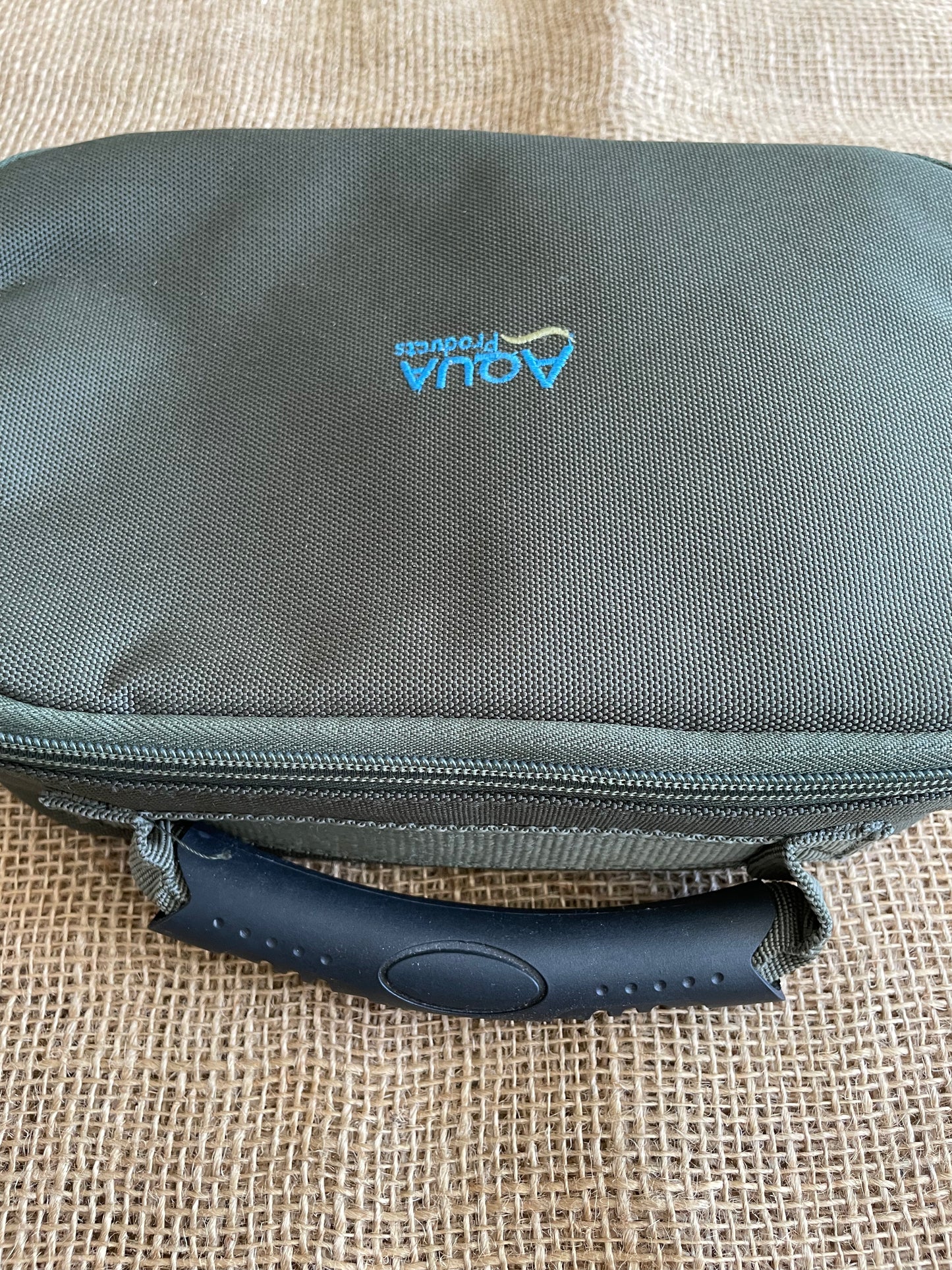 Rare Aqua Accessories Tackle Carp Fishing Case.