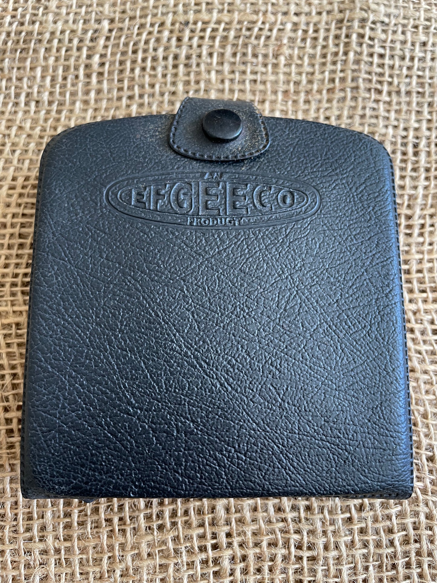 Efgeeco Vintage Vinyl Rig Wallet. Circa 1970s.