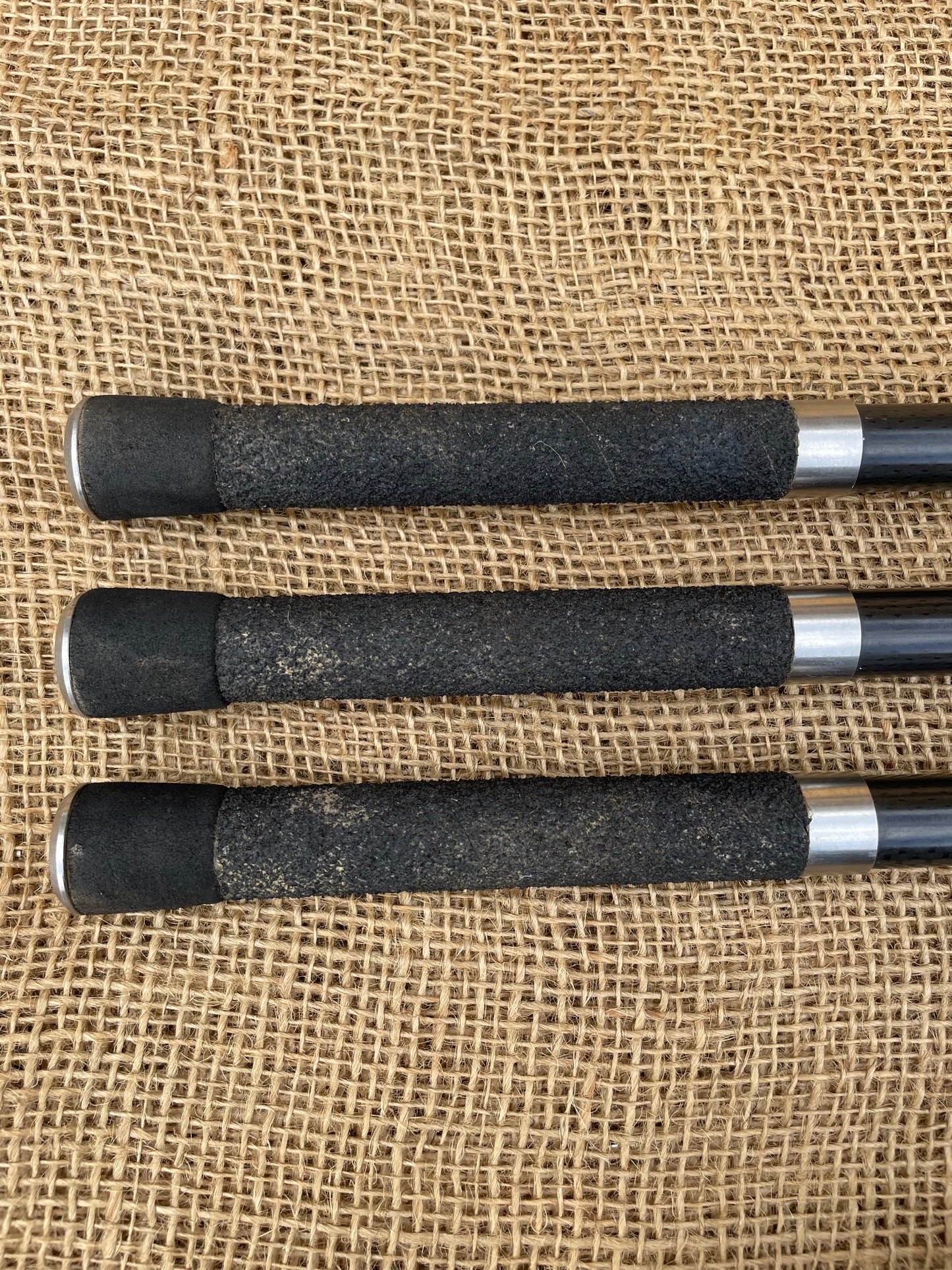 3 x Century NG Old School Carp Fishing Rods. 12’. 2.75lb T/C.