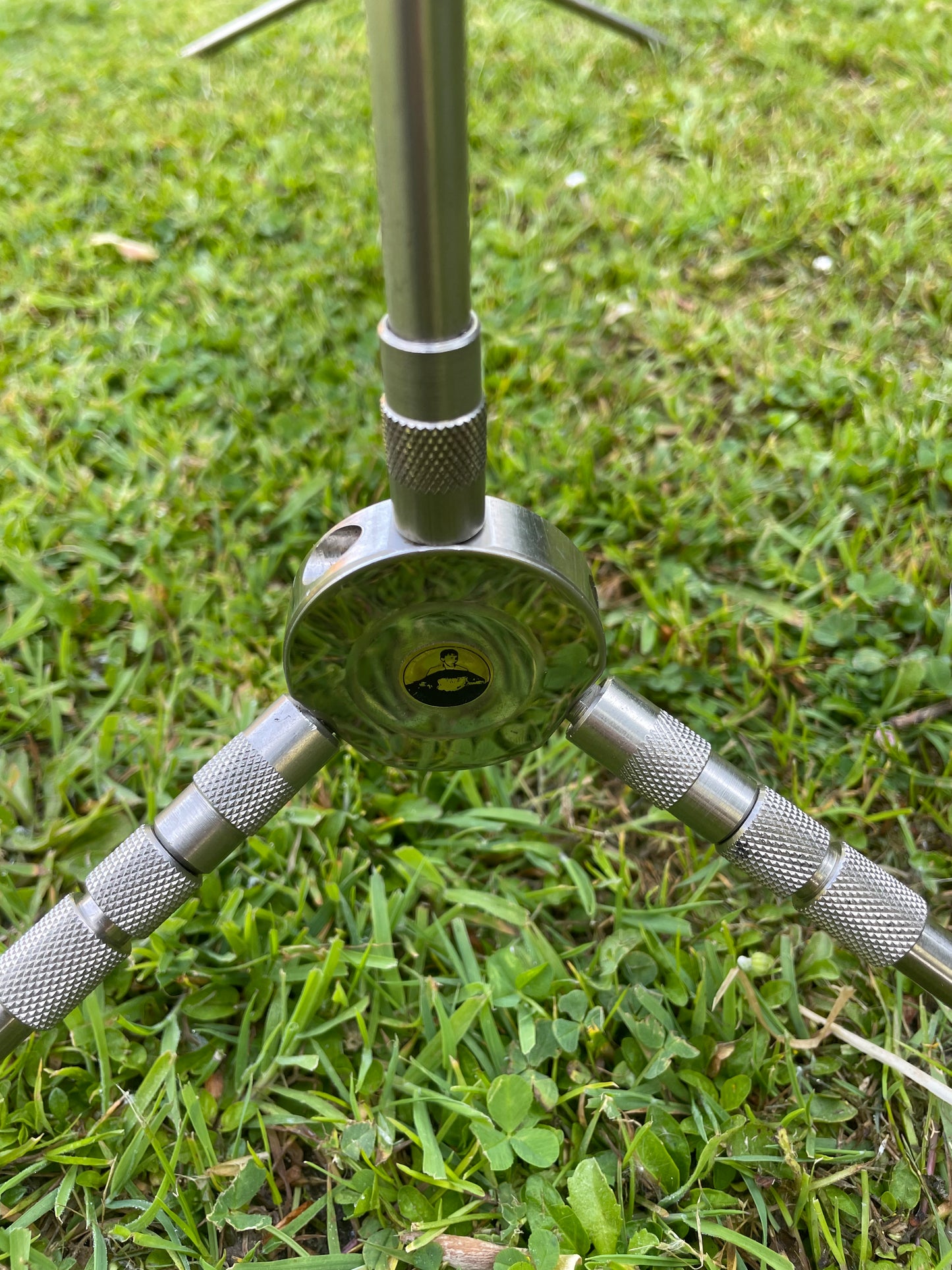 Solar Supreme Stainless Old School Carp Fishing Rod Pod. 1990s.