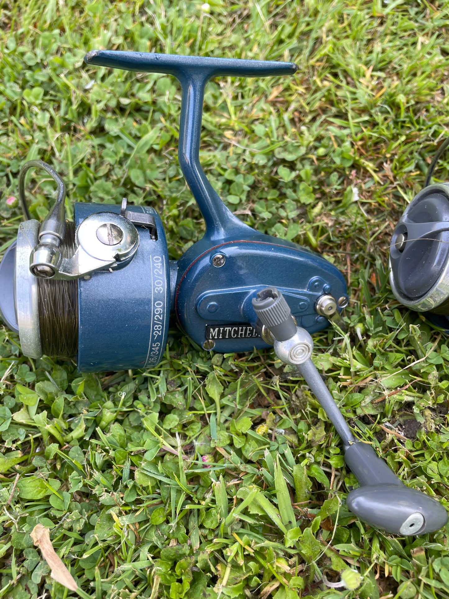 3 x Mitchell 410A Vintage Carp Fishing Reels.