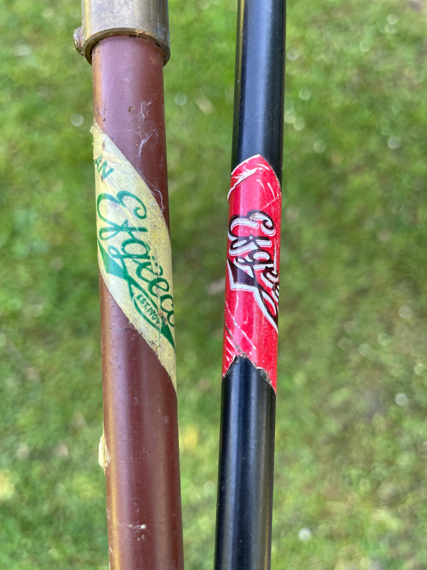 6 x Vintage Efgeeco Carp Fishing Rod Rests Bank Sticks. 1960-70s