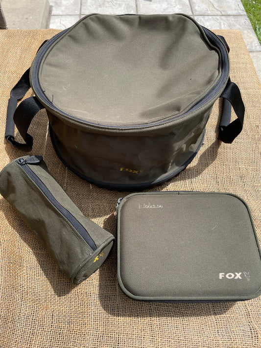 Fox Evolution Old School Carp Fishing Luggage Bundle (2).