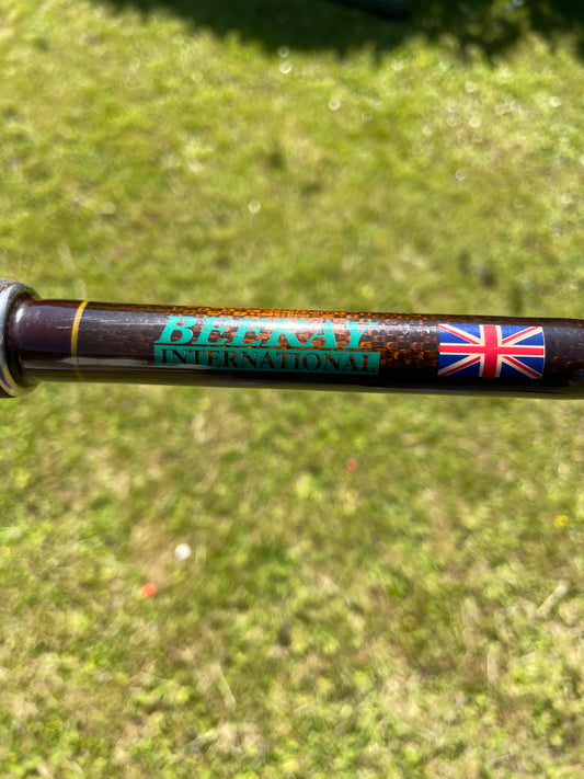 1 x Beekay Kevin Maddocks Old School Carp Fishing Rod. 12’. 1990s.