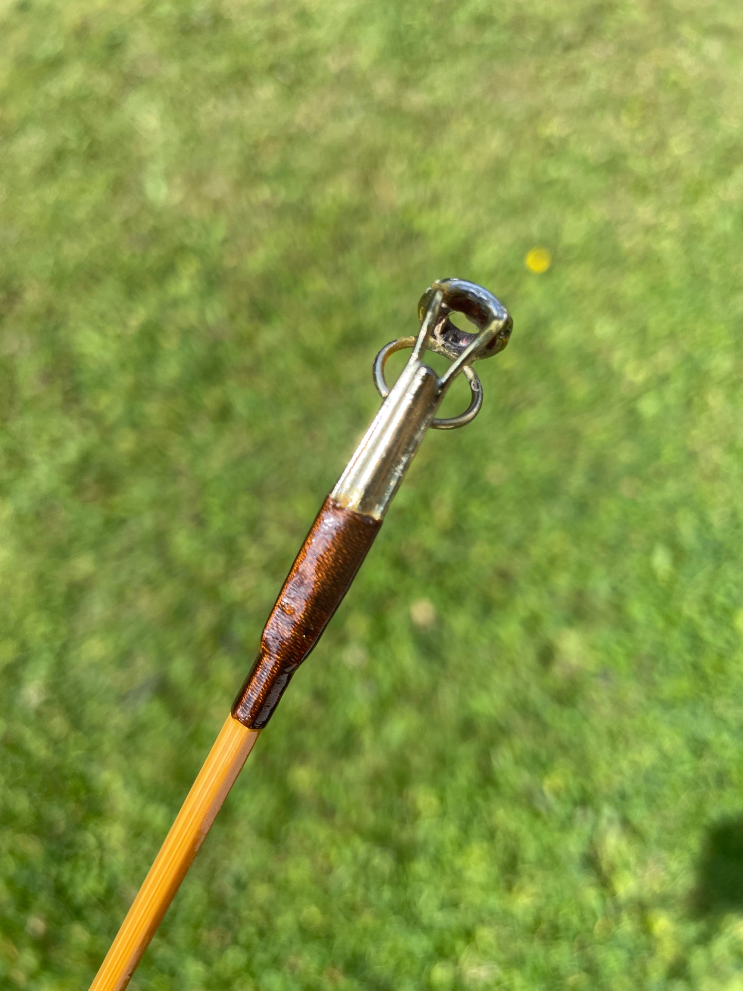 1 x Allcock Vintage Split Cane Carp Fishing Rod. Stunning Condition.