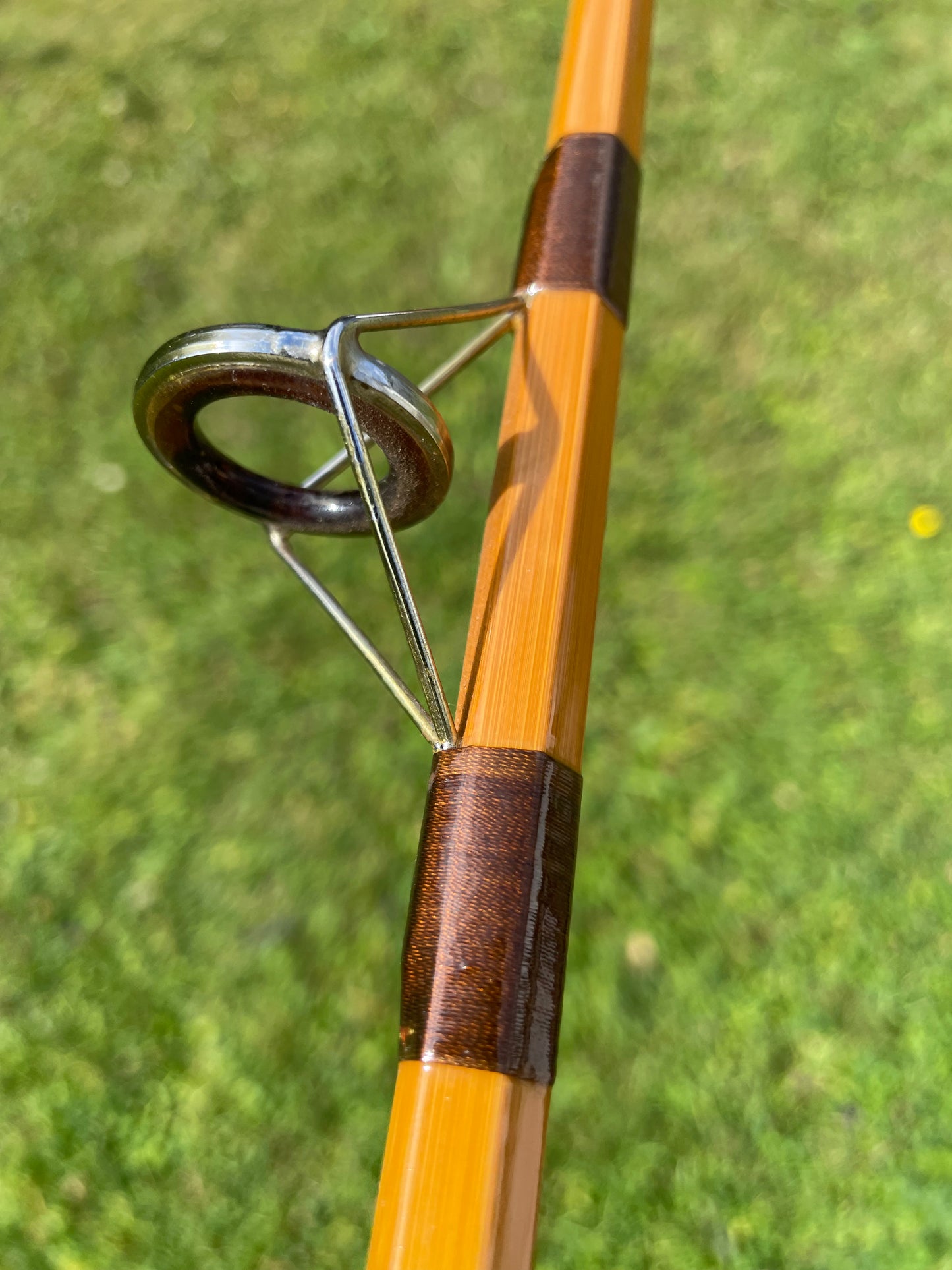 1 x Allcock Vintage Split Cane Carp Fishing Rod. Stunning Condition.