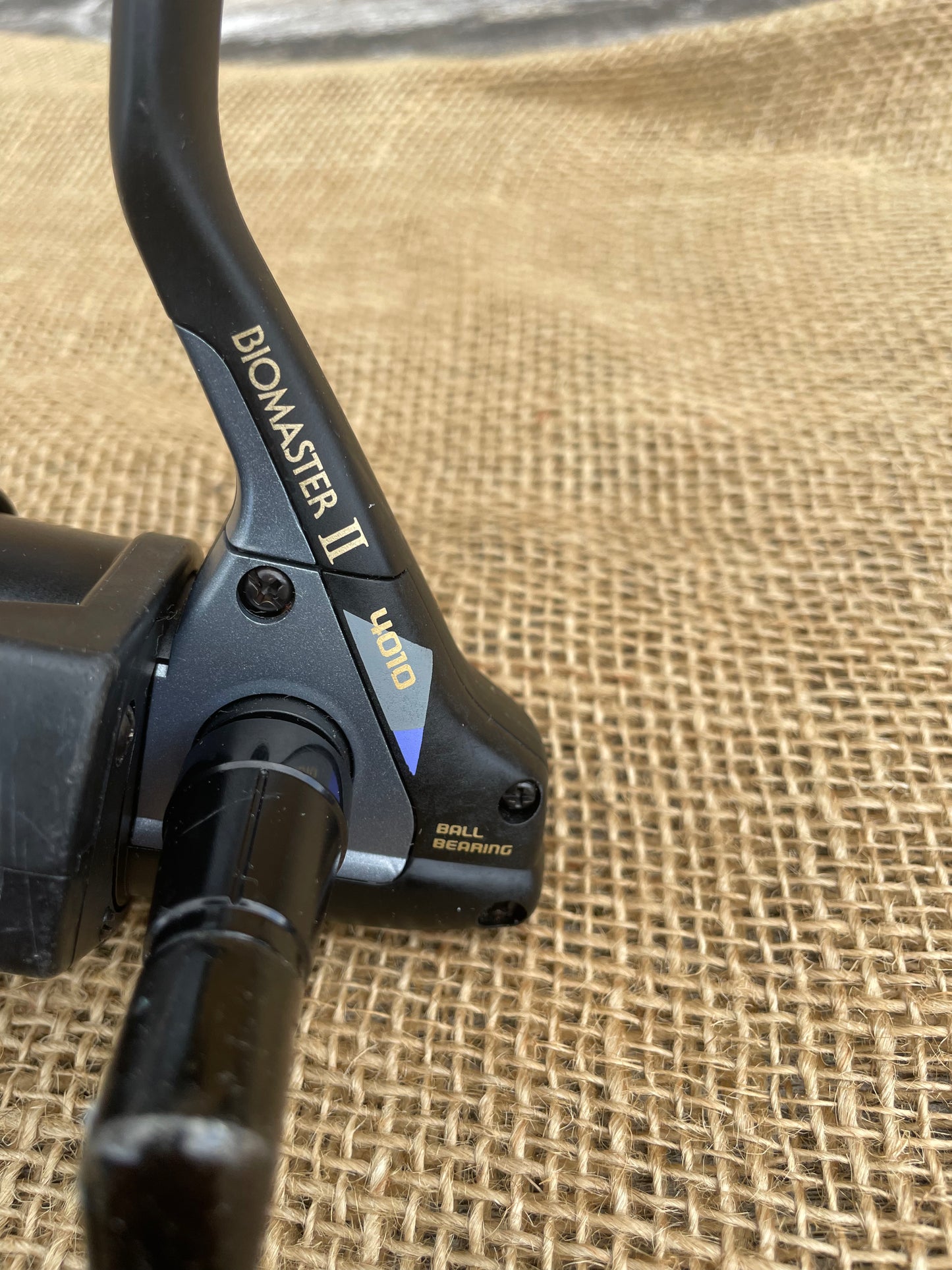 2 x Shimano Biomaster MKII 4010 Old School Compact Carp Fishing Reels. 1990s.