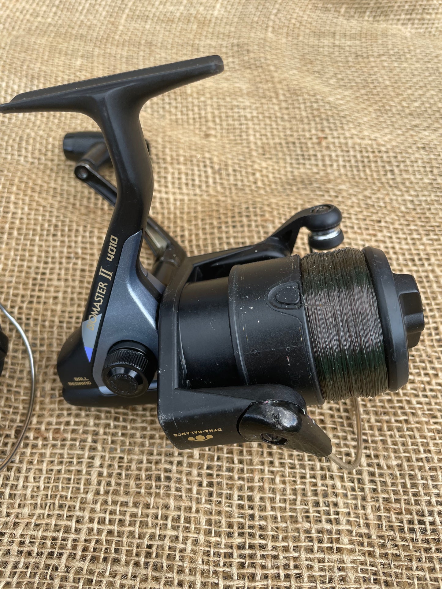 2 x Shimano Biomaster MKII 4010 Old School Compact Carp Fishing Reels. 1990s.