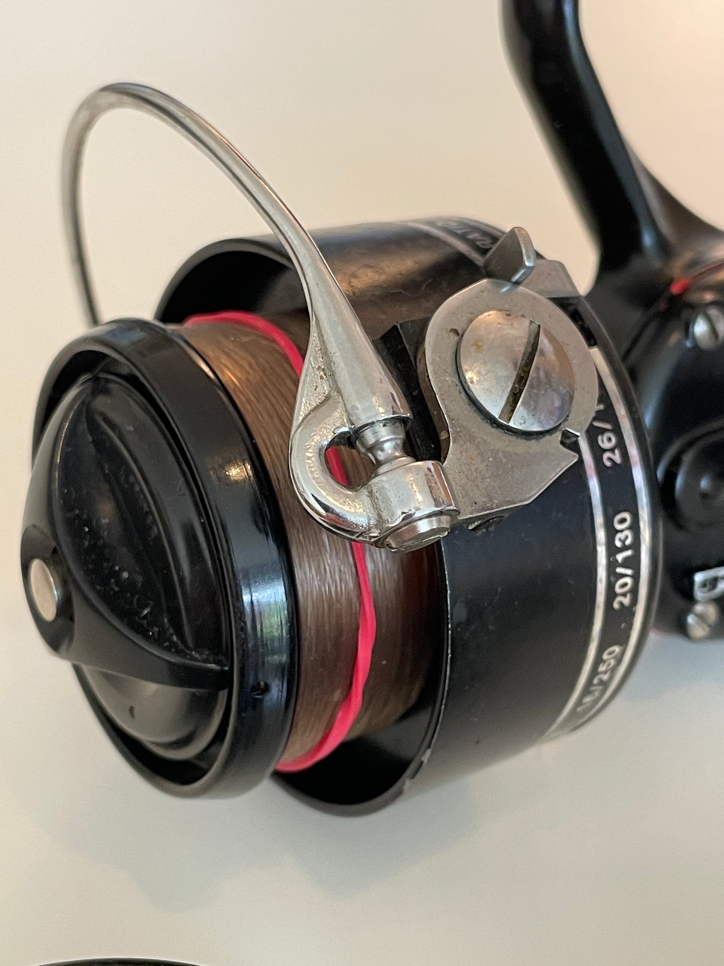 1 x Vintage Mitchell 300A Carp Fishing Reel + 3 Spare Spools. VGC.