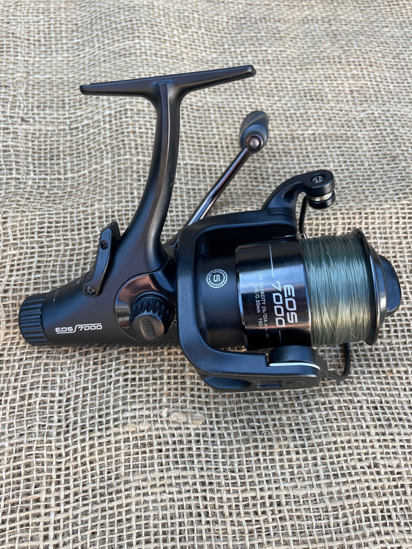 2 x Fox EOS 7000 Free-Spools Carp Fishing Reels.