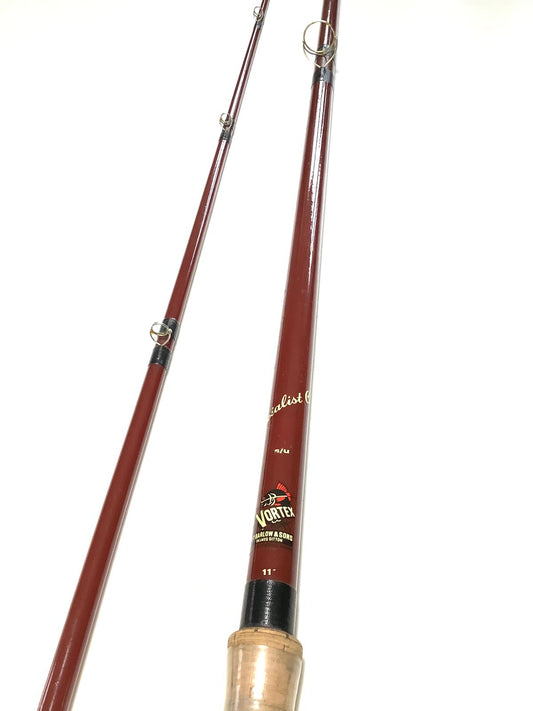 Vortex Specialist Carp S/U Vintage Glass Carp Fishing Rod. 11’. 1970s.