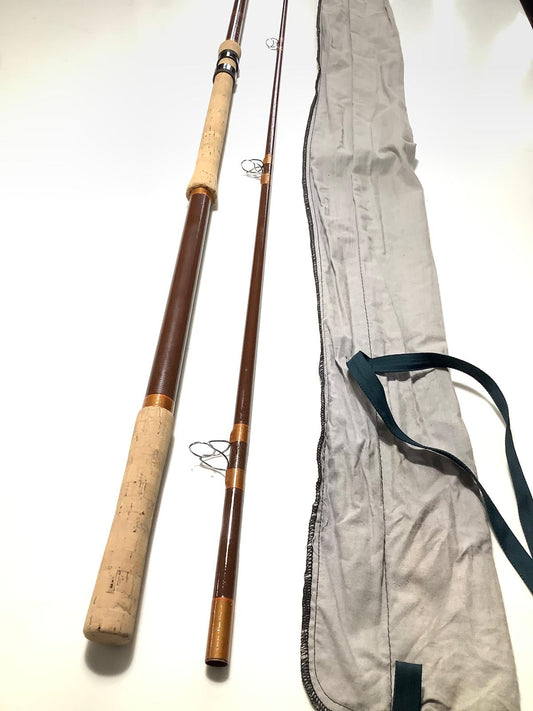 Gerry Savage Custom Glass 11’ Old School Carp Fishing Rod. 1970s.