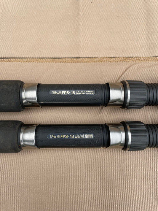 2 x Shimano X Carp 311 Old School 11’ Carbon Carp Fishing Rods. 2.00lb T/ C. Early 1990s