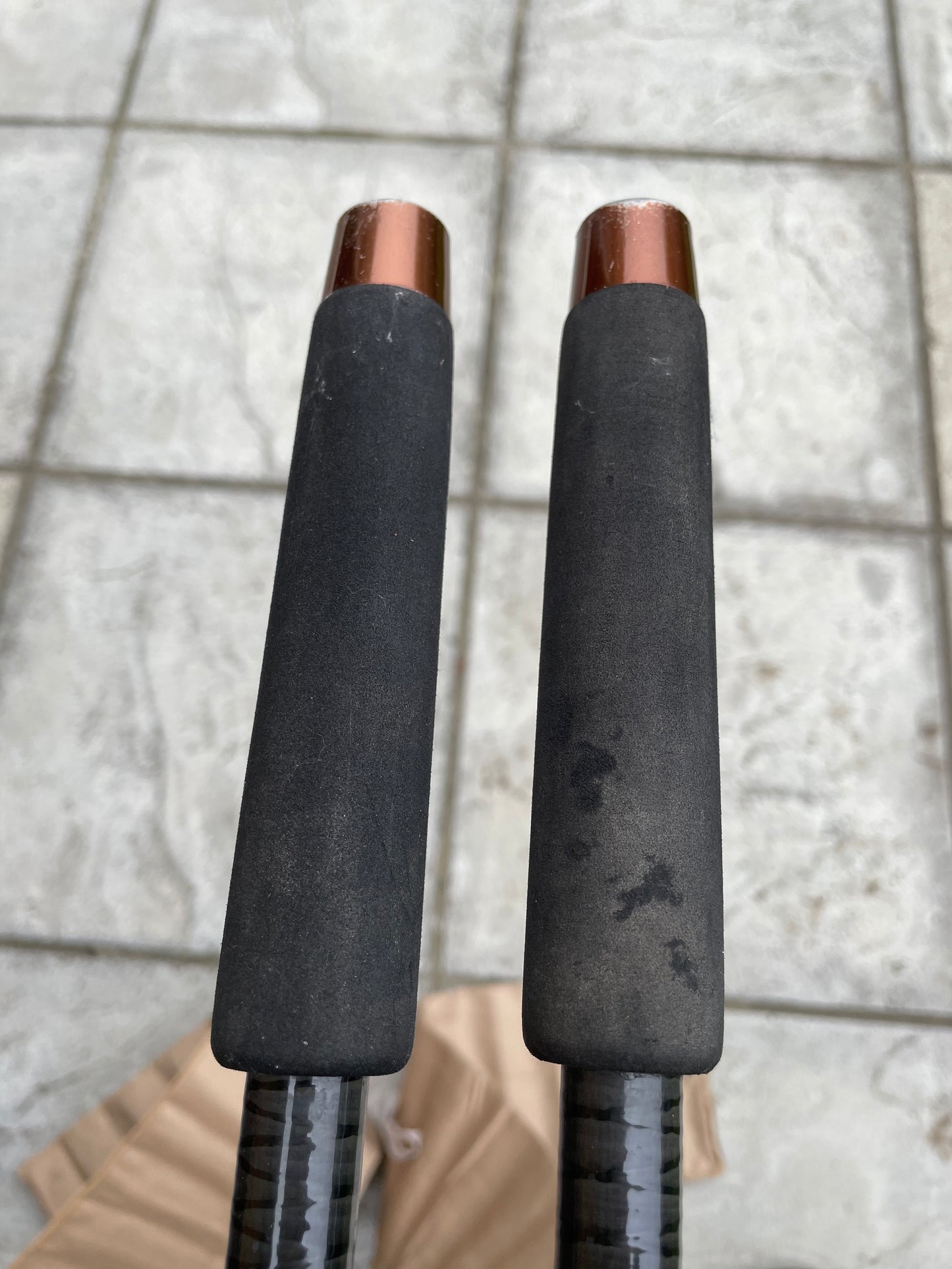 2 x Shimano X Carp 311 Old School 11’ Carbon Carp Fishing Rods. 2.00lb T/ C. Early 1990s