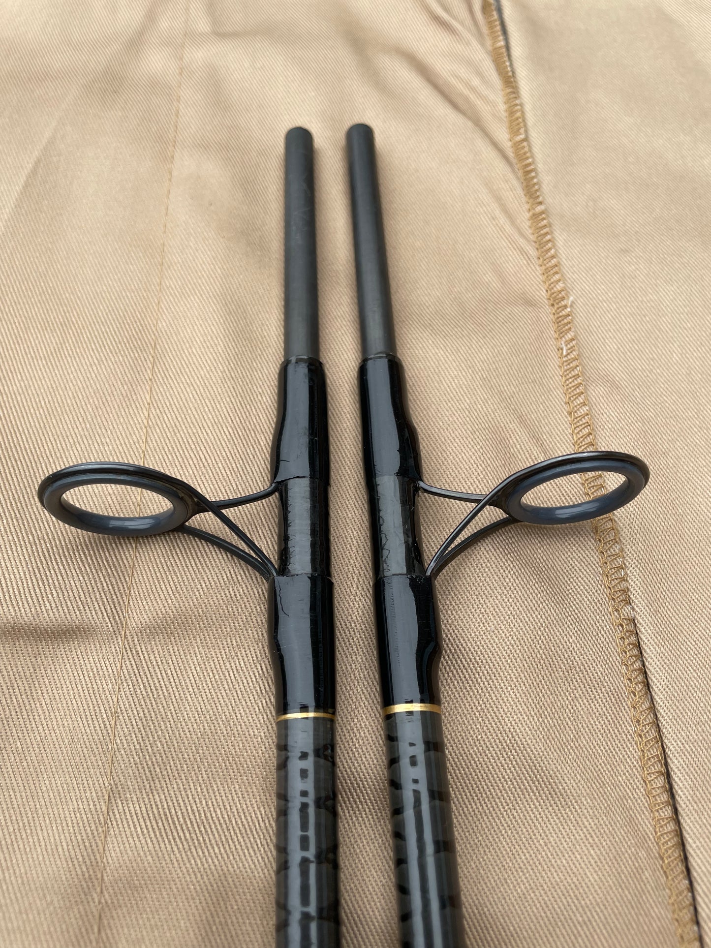 2 x Shimano X Carp 311 Old School 11’ Carbon Carp Fishing Rods. 2.00lb T/ C. Early 1990s