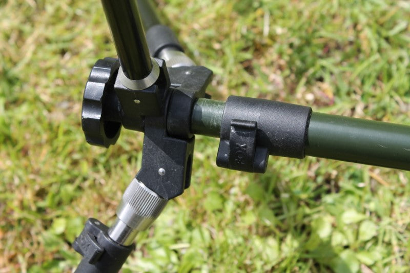 1 x Fox Supa Pod. Old School Carp Fishing Rod Pod. With Case And Buzz Bars.