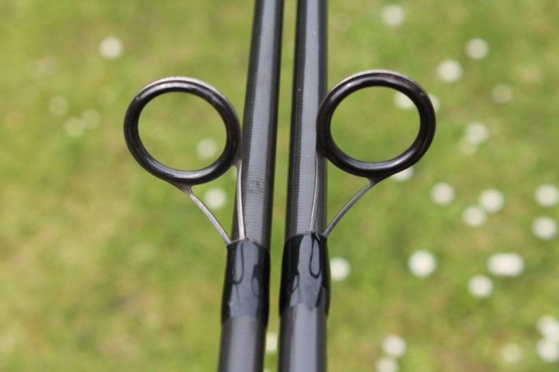 3 x Century 12' 6" AK47 Twin Tip Old School Carp Fishing Rods. 2.5lb T/C And 3.5lb T/C. 1990s.