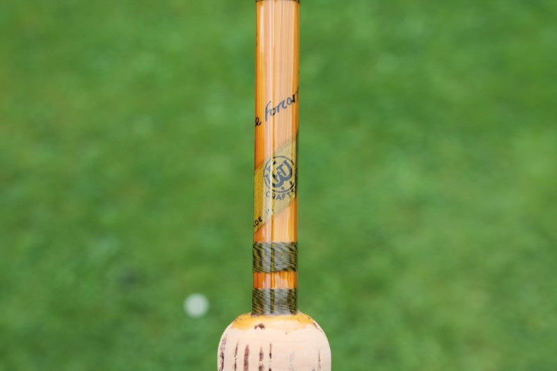 F T Williams "The Forcarp" Vintage Split Cane Carp Fishing Rod.