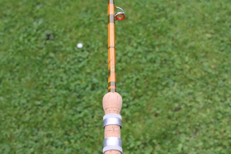 F T Williams "The Forcarp" Vintage Split Cane Carp Fishing Rod.