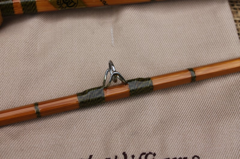 F T Williams "The Forcarp" Vintage Split Cane Carp Fishing Rod.