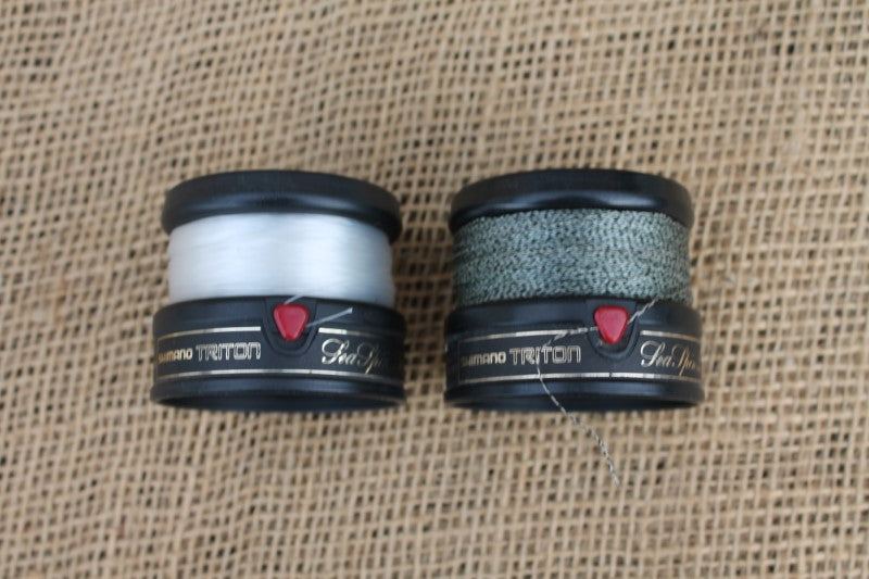 3 x Shimano Triton Sea Spin 3500 Baitrunner Carp Fishing Reels. Classic Old School.