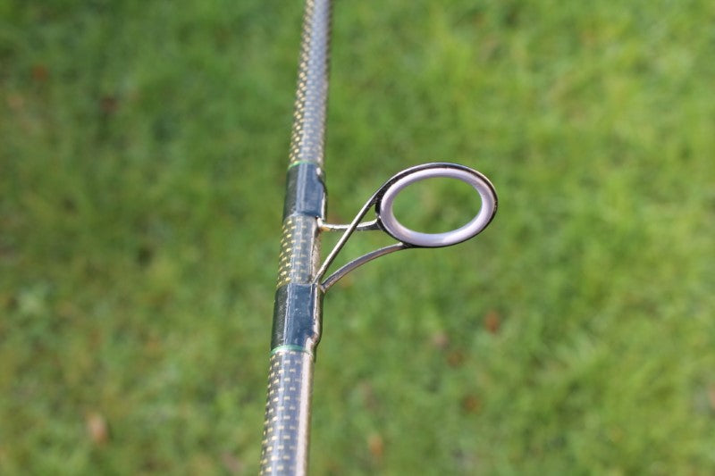 2 x Bowflex Carbon Old School Carp Fishing Rods. Circa 1990s. Century Blanks.