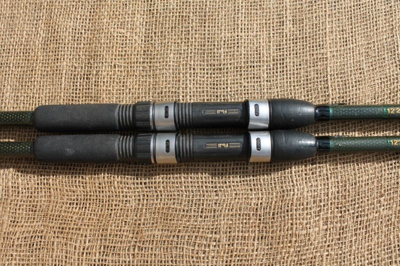 2 x Century Armalite MK II Old School Carp Fishing Rods. 12'. 2.75lb T/C.