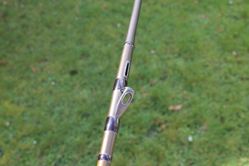 1 x Fox Stalker IG (Inner Guide) Old School Carp Fishing Rod. 9'.2.5lb T/C. With Wychwood Sleeve.
