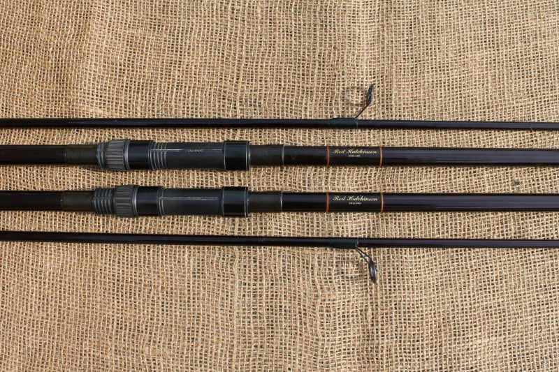 2 x Rod Hutchinson IMX Old School Carp Fishing Rods. 13'. 3.5lb T
