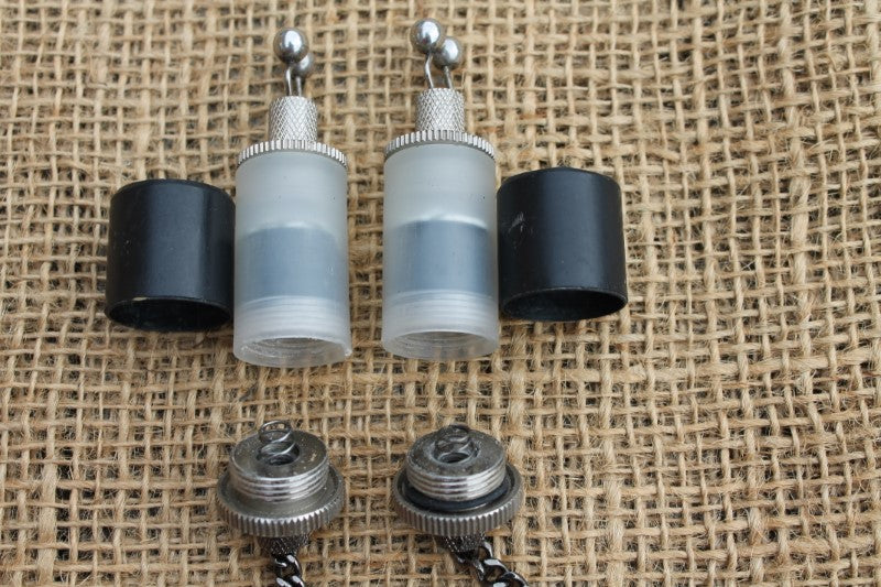 2 x Osprey Old School Carp Fishing Bite Indicators Bobbins. 1990s.