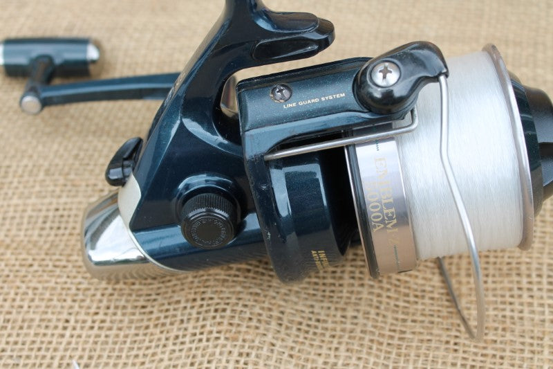1 x Daiwa Emblem Z 5000A Old School Carp Fishing Reel. With Daiwa Freespool Cap.