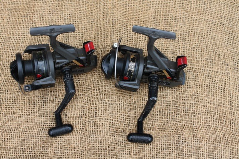 old shimano baitrunner reels 2 x Shimano Baitrunner 3500 Old School Vintage Carp Fishing Reels. Cir – Vintage Carp Fishing Tackle