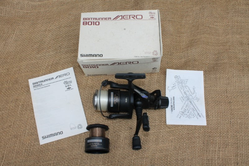 shimano 8010 baitrunner reel 1 x Shimano 8010 GT Baitrunner Old School Carp Fishing Reel. Boxed. – Vintage Carp Fishing Tackle