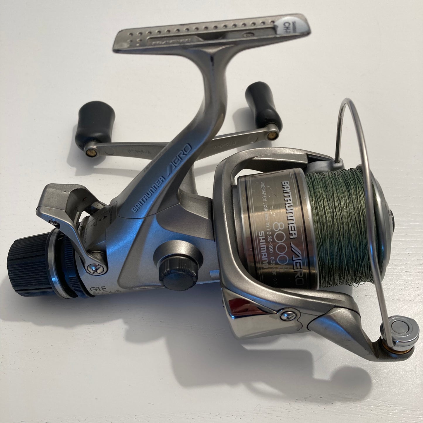 Shimano GTE 8000B Baitrunner Carp Fishing Reels.