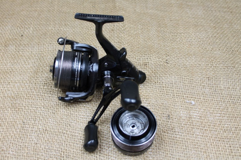 shimano aero 4000 fa match fishing reel 1 x Shimano X Aero 4000 FA Baitruuner Carp Reel + Spare Spool. – Vintage Carp Fishing Tackle